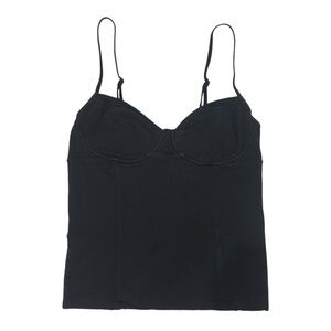 Aritzia Black Slim Cup-Underwire Camisole